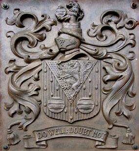 Tunbridge Wells Coat of Arms - published in Historical and Interesting Views of Tunbridge Wells - Daniel Bech & Katharina Mahler