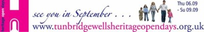 Tunbridge Wells Heritage Open Days 6 - 9 September 2007 / Banners db2007