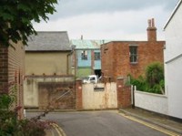 John Jarvis, Builder of Tunbridge Wells, builder yard at Goods Station Road / Albert Street