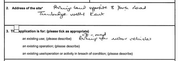 Adam Knowlson's application 06.09.06