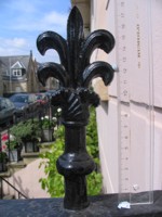 York Terrace - cast iron railings