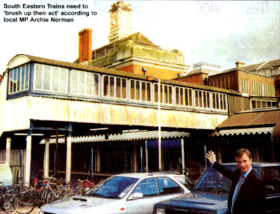 Railway Station Tunbridge Wells - February 2005