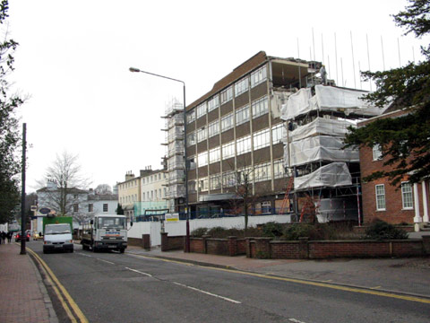cala homes - wooldridge demolition - telephonehouse east wing 