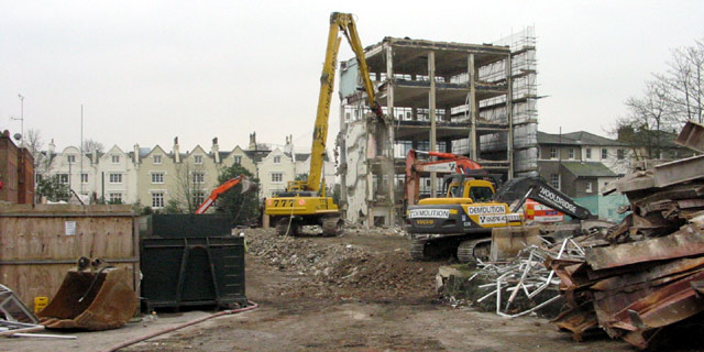 cala homes - wooldridge demolition - york road across telephonehouse site to church road