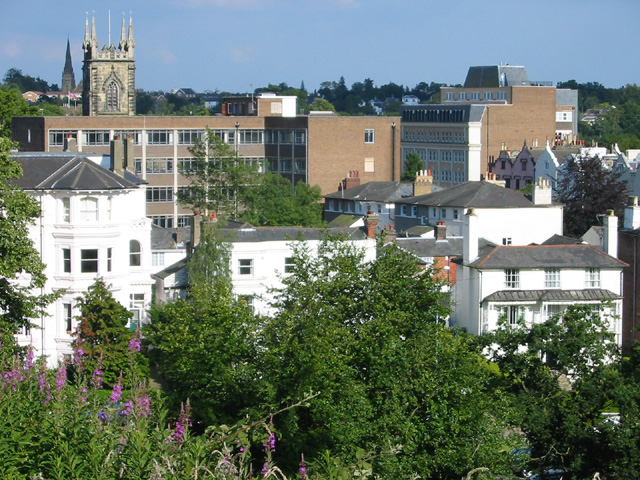 View from Mount Ephraim onto Telephone House