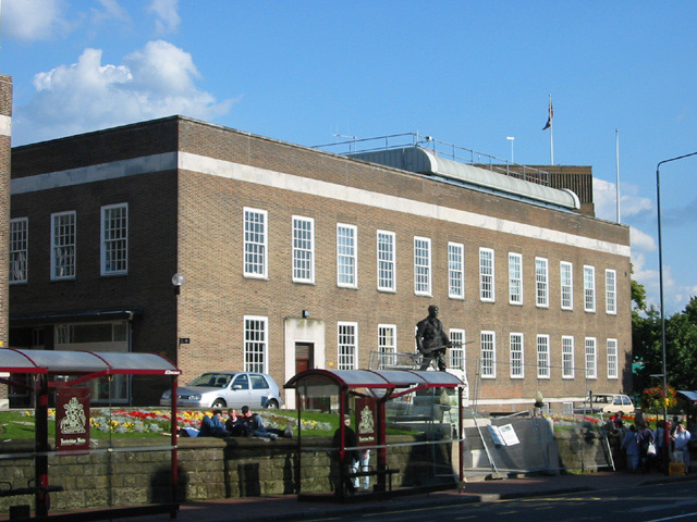 Town Hall - Planning Department offices - July 2002