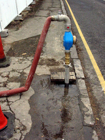 cala homes - wooldridge demolition - water supply for telephonehouse site