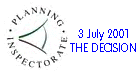 Telephone House Appeal decisions by the Planning Inspectorate, July 2001