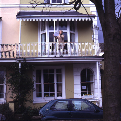 York Road, Tunbridge Wells - from proposed Block B, towards No. 40