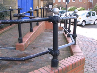 No maintenance of railings - March 2007