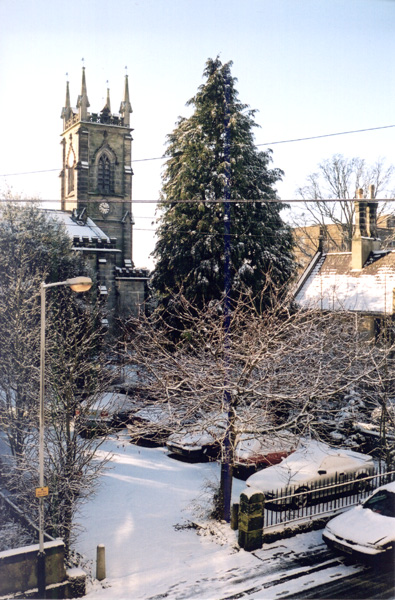 Winter - Trinity Theatre and Arts Centre as seen from York Road / KM2003